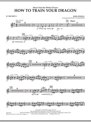 how to train your dragon trumpet sheet music: exploring the art of musical notation for dragons